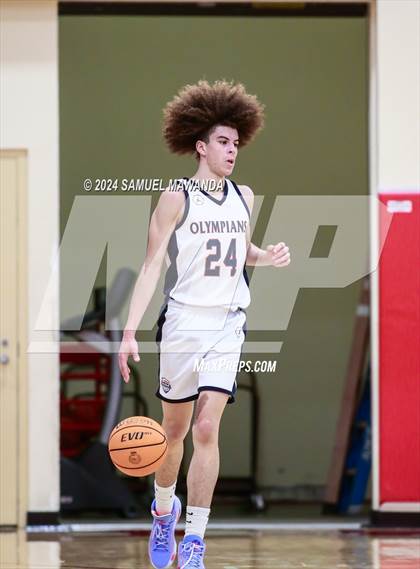 Thumbnail 1 in Leuzinger vs Cathedral Catholic (Take Flight Challenge) photogallery.
