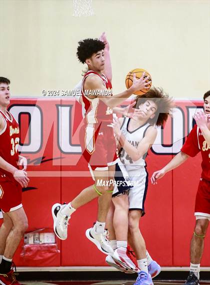 Thumbnail 1 in Leuzinger vs Cathedral Catholic (Take Flight Challenge) photogallery.