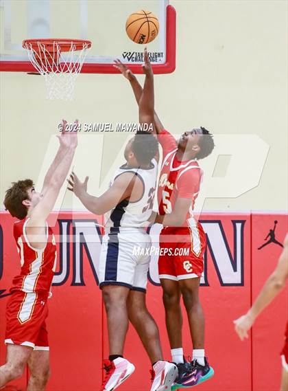 Thumbnail 3 in Leuzinger vs Cathedral Catholic (Take Flight Challenge) photogallery.