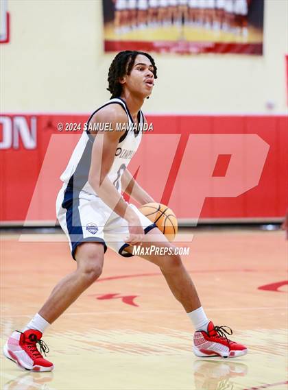 Thumbnail 1 in Leuzinger vs Cathedral Catholic (Take Flight Challenge) photogallery.