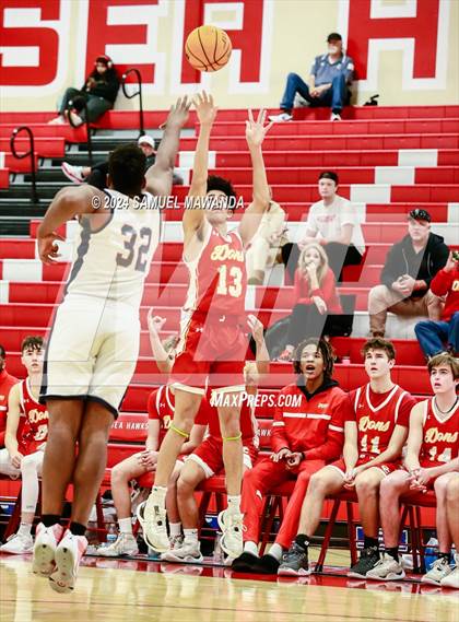 Thumbnail 3 in Leuzinger vs Cathedral Catholic (Take Flight Challenge) photogallery.