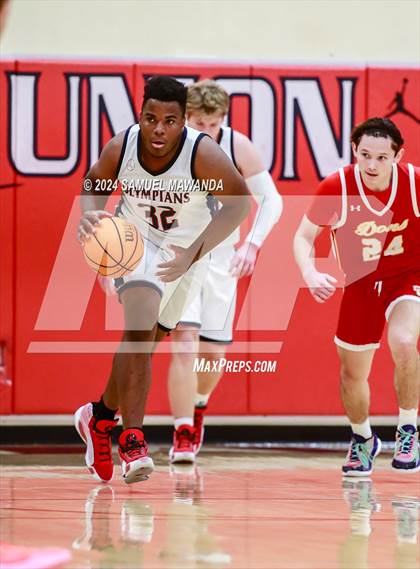 Thumbnail 1 in Leuzinger vs Cathedral Catholic (Take Flight Challenge) photogallery.