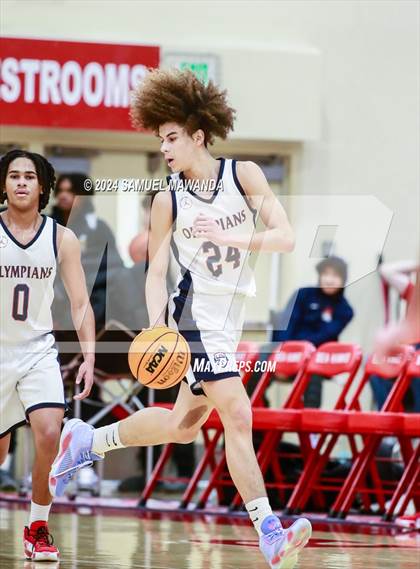 Thumbnail 2 in Leuzinger vs Cathedral Catholic (Take Flight Challenge) photogallery.