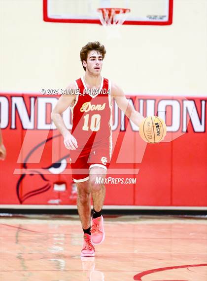 Thumbnail 3 in Leuzinger vs Cathedral Catholic (Take Flight Challenge) photogallery.