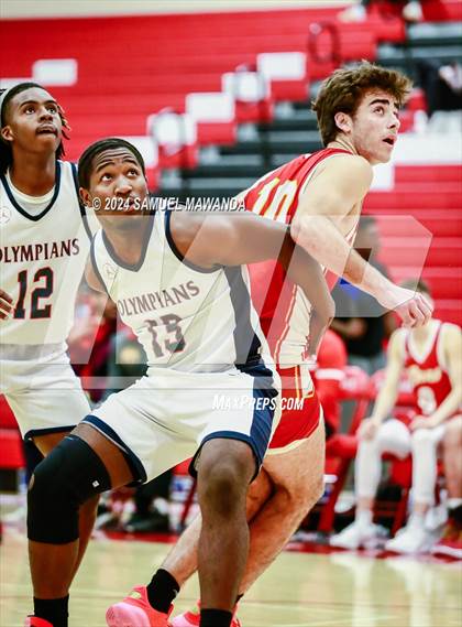 Thumbnail 2 in Leuzinger vs Cathedral Catholic (Take Flight Challenge) photogallery.