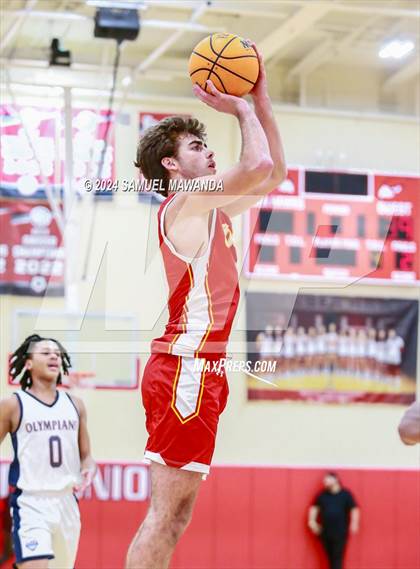Thumbnail 1 in Leuzinger vs Cathedral Catholic (Take Flight Challenge) photogallery.