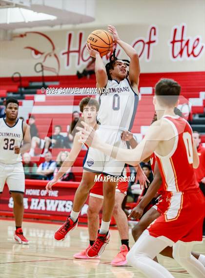 Thumbnail 3 in Leuzinger vs Cathedral Catholic (Take Flight Challenge) photogallery.