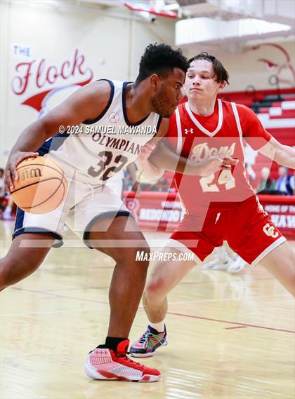 Thumbnail 1 in Leuzinger vs Cathedral Catholic (Take Flight Challenge) photogallery.