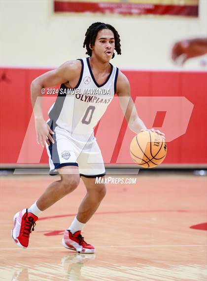 Thumbnail 1 in Leuzinger vs Cathedral Catholic (Take Flight Challenge) photogallery.