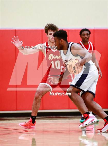 Thumbnail 2 in Leuzinger vs Cathedral Catholic (Take Flight Challenge) photogallery.