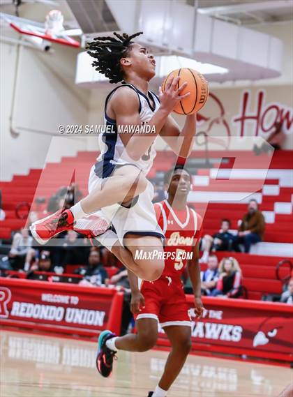 Thumbnail 1 in Leuzinger vs Cathedral Catholic (Take Flight Challenge) photogallery.