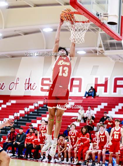 Thumbnail 2 in Leuzinger vs Cathedral Catholic (Take Flight Challenge) photogallery.