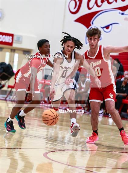 Thumbnail 2 in Leuzinger vs Cathedral Catholic (Take Flight Challenge) photogallery.