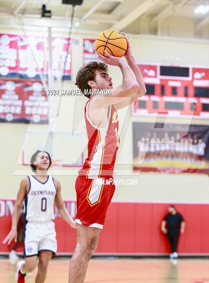 Thumbnail 3 in Leuzinger vs Cathedral Catholic (Take Flight Challenge) photogallery.
