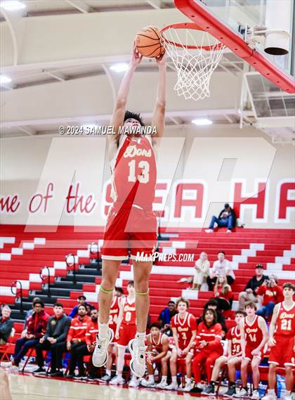 Thumbnail 1 in Leuzinger vs Cathedral Catholic (Take Flight Challenge) photogallery.