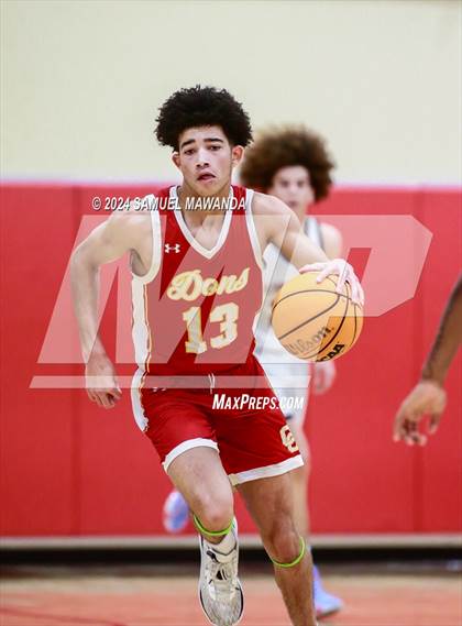 Thumbnail 2 in Leuzinger vs Cathedral Catholic (Take Flight Challenge) photogallery.