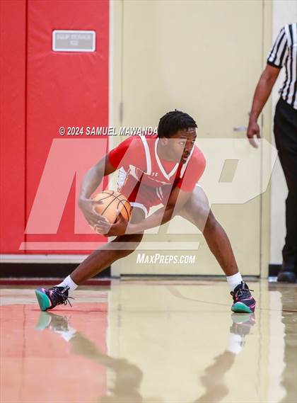 Thumbnail 3 in Leuzinger vs Cathedral Catholic (Take Flight Challenge) photogallery.