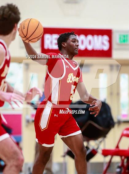 Thumbnail 3 in Leuzinger vs Cathedral Catholic (Take Flight Challenge) photogallery.