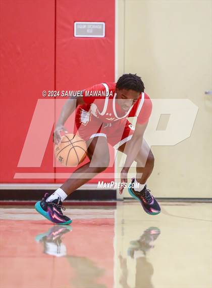 Thumbnail 2 in Leuzinger vs Cathedral Catholic (Take Flight Challenge) photogallery.