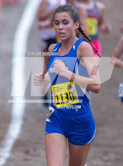 Thumbnail 2 in CIF State Cross Country Championships (Girls D4 Race) photogallery.