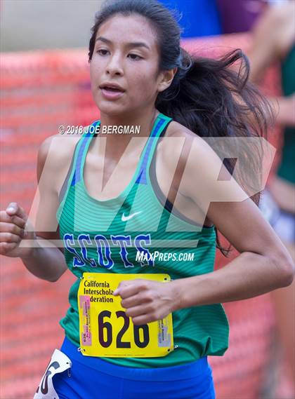 Thumbnail 2 in CIF State Cross Country Championships (Girls D4 Race) photogallery.