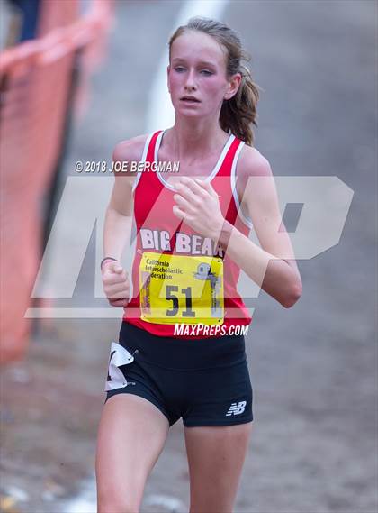 Thumbnail 1 in CIF State Cross Country Championships (Girls D4 Race) photogallery.