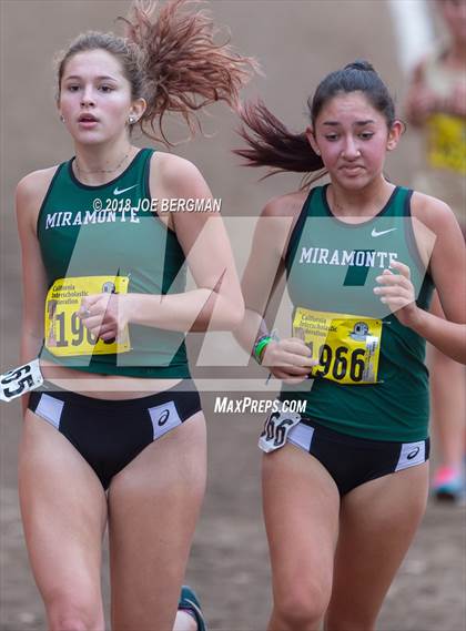 Thumbnail 1 in CIF State Cross Country Championships (Girls D4 Race) photogallery.