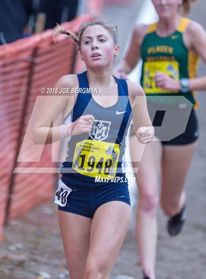 Thumbnail 1 in CIF State Cross Country Championships (Girls D4 Race) photogallery.