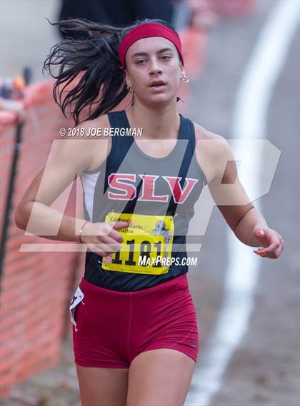 Thumbnail 3 in CIF State Cross Country Championships (Girls D4 Race) photogallery.