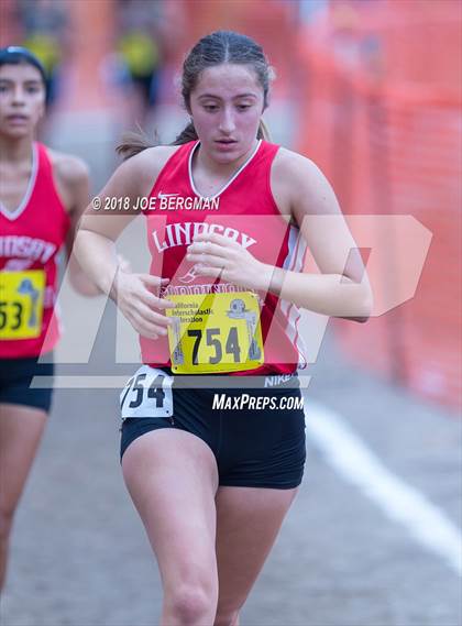 Thumbnail 2 in CIF State Cross Country Championships (Girls D4 Race) photogallery.