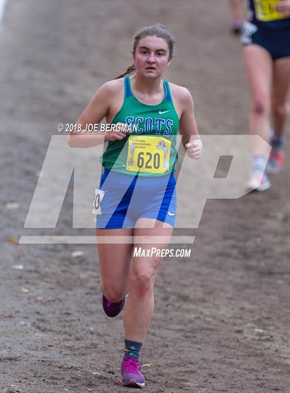 Thumbnail 3 in CIF State Cross Country Championships (Girls D4 Race) photogallery.