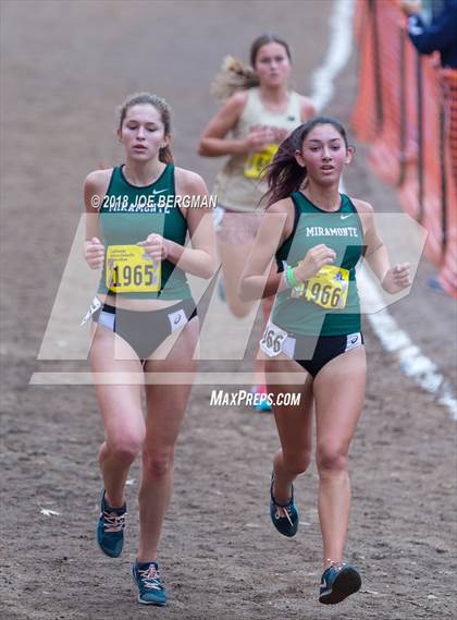 Thumbnail 3 in CIF State Cross Country Championships (Girls D4 Race) photogallery.