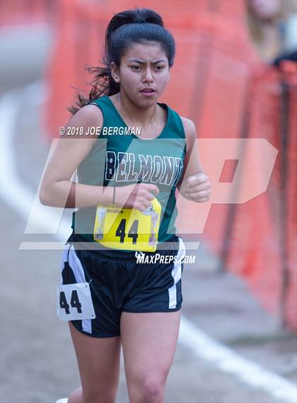 Thumbnail 3 in CIF State Cross Country Championships (Girls D4 Race) photogallery.