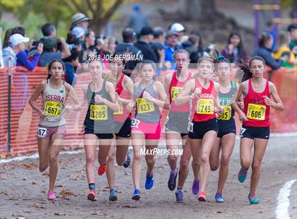 Thumbnail 3 in CIF State Cross Country Championships (Girls D4 Race) photogallery.