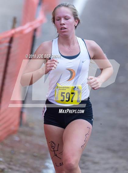 Thumbnail 2 in CIF State Cross Country Championships (Girls D4 Race) photogallery.
