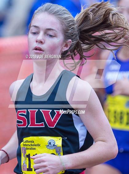 Thumbnail 3 in CIF State Cross Country Championships (Girls D4 Race) photogallery.