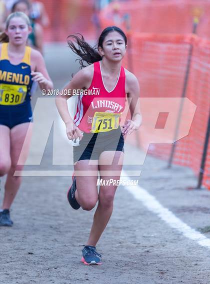 Thumbnail 1 in CIF State Cross Country Championships (Girls D4 Race) photogallery.