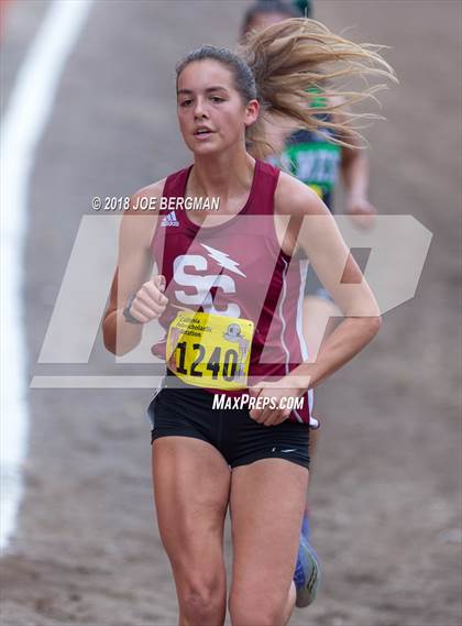 Thumbnail 1 in CIF State Cross Country Championships (Girls D4 Race) photogallery.