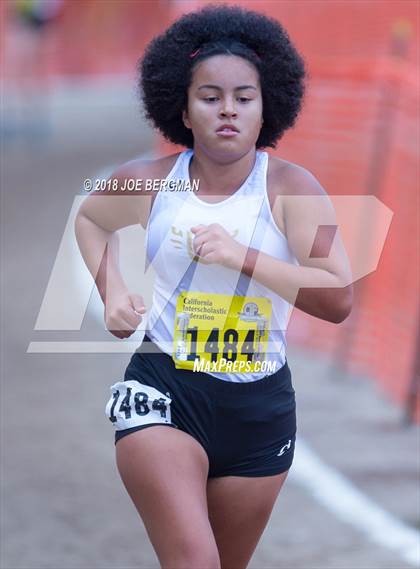 Thumbnail 1 in CIF State Cross Country Championships (Girls D4 Race) photogallery.