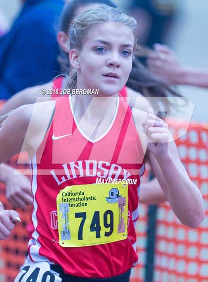 Thumbnail 3 in CIF State Cross Country Championships (Girls D4 Race) photogallery.