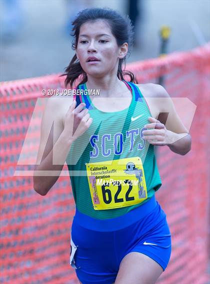 Thumbnail 2 in CIF State Cross Country Championships (Girls D4 Race) photogallery.