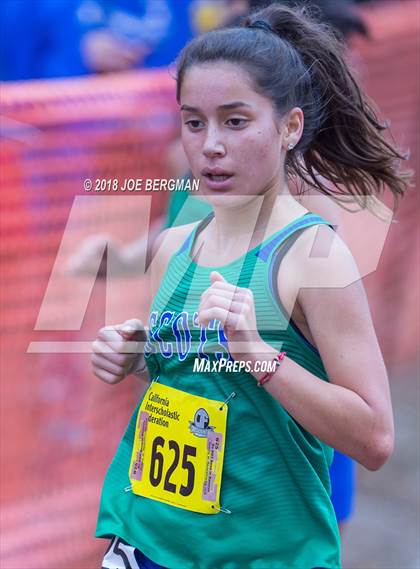 Thumbnail 3 in CIF State Cross Country Championships (Girls D4 Race) photogallery.