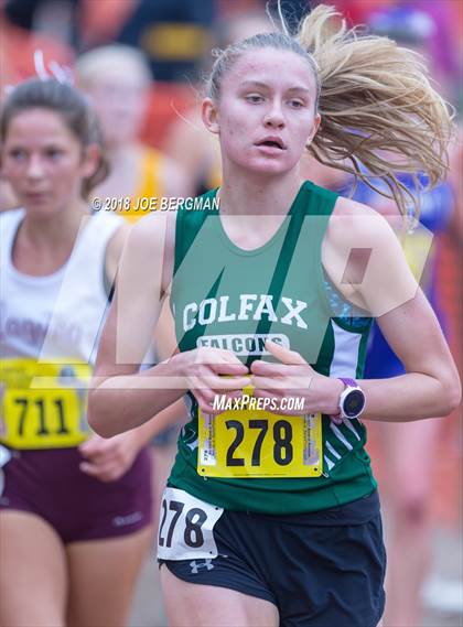 Thumbnail 3 in CIF State Cross Country Championships (Girls D4 Race) photogallery.