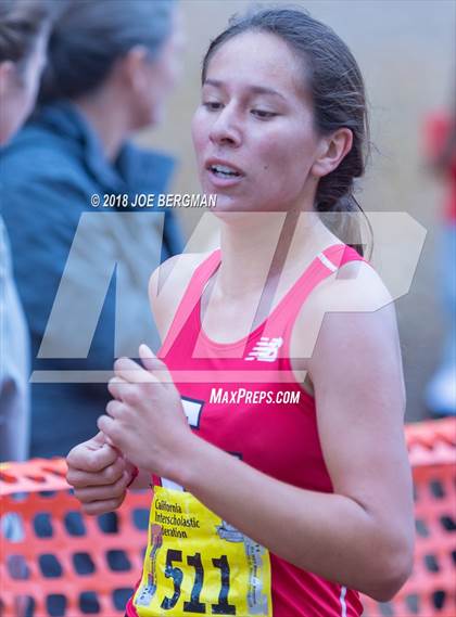 Thumbnail 2 in CIF State Cross Country Championships (Girls D4 Race) photogallery.
