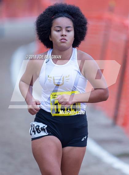Thumbnail 2 in CIF State Cross Country Championships (Girls D4 Race) photogallery.