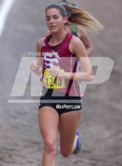 Thumbnail 3 in CIF State Cross Country Championships (Girls D4 Race) photogallery.
