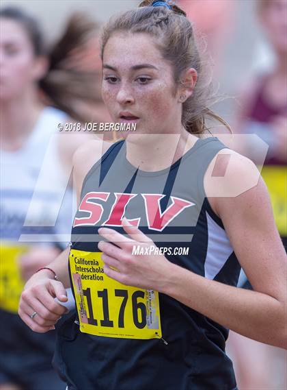Thumbnail 2 in CIF State Cross Country Championships (Girls D4 Race) photogallery.
