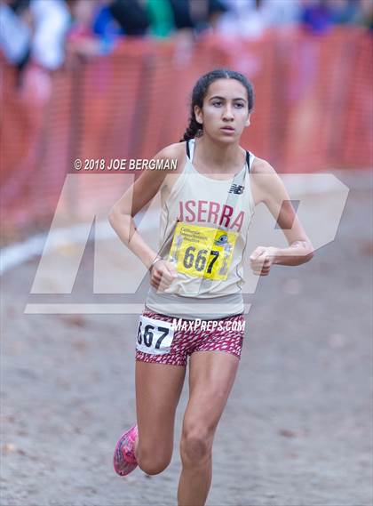 Thumbnail 3 in CIF State Cross Country Championships (Girls D4 Race) photogallery.