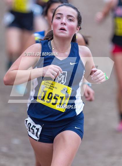 Thumbnail 3 in CIF State Cross Country Championships (Girls D4 Race) photogallery.