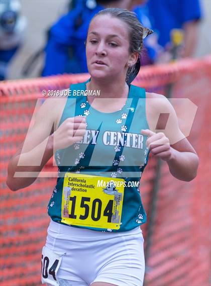 Thumbnail 3 in CIF State Cross Country Championships (Girls D4 Race) photogallery.